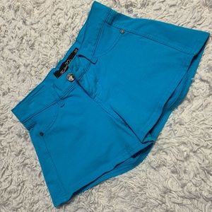 Fashion 2 Love blue short shorts. Size XS